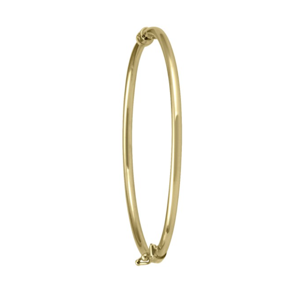 14K/18K Gold Baby/Toddler Italian Bangle