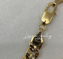 Load image into Gallery viewer, 10K Gold Two Tone Pavé Curb Link Chain
