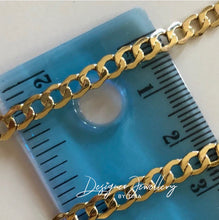 Load image into Gallery viewer, 10K gold 5mm curb chain
