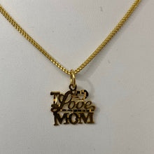 Load image into Gallery viewer, 10K Gold MOM Chain Set
