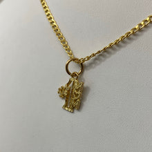 Load image into Gallery viewer, 10K Gold #1 MOM Charm and Chain Set
