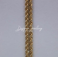 Load image into Gallery viewer, 10K Gold 3mm Rope Chain
