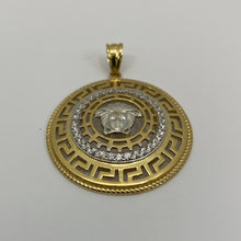 Load image into Gallery viewer, 10K Gold Medusa Pendant
