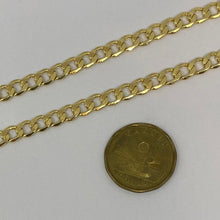 Load image into Gallery viewer, 10K Gold 6.5 mm Curb Link Chain
