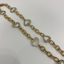 Load image into Gallery viewer, SOLID 10K Gold Fancy Heart Link Chain
