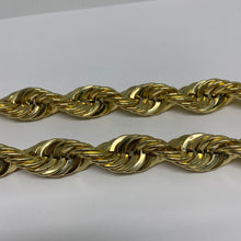 Load image into Gallery viewer, 10K Gold XXL 16.5 mm Rope Chain
