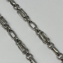 Load image into Gallery viewer, One-of-a-kind Italian 10K White Gold Fancy Link Chain
