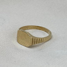 Load image into Gallery viewer, Baby 10K Gold Signet Ring
