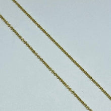 Load image into Gallery viewer, Thin 10K Gold Rolo Link Chain (Third Size)
