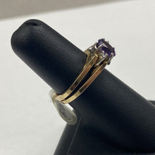 Load image into Gallery viewer, 14K Gold Reversible Diamond and Birth Stone Cocktail Ring
