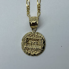 Load image into Gallery viewer, 10K Gold Micro Last Supper Chain Set
