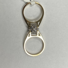 Load image into Gallery viewer, 14K Gold Reversible Diamond and Birth Stone Cocktail Ring
