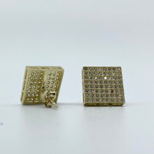 Load image into Gallery viewer, Large 10K Gold Micro Set Studs
