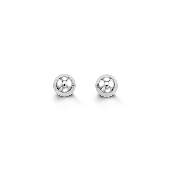 10K/14K Classic 5 mm Ball Stud Earrings