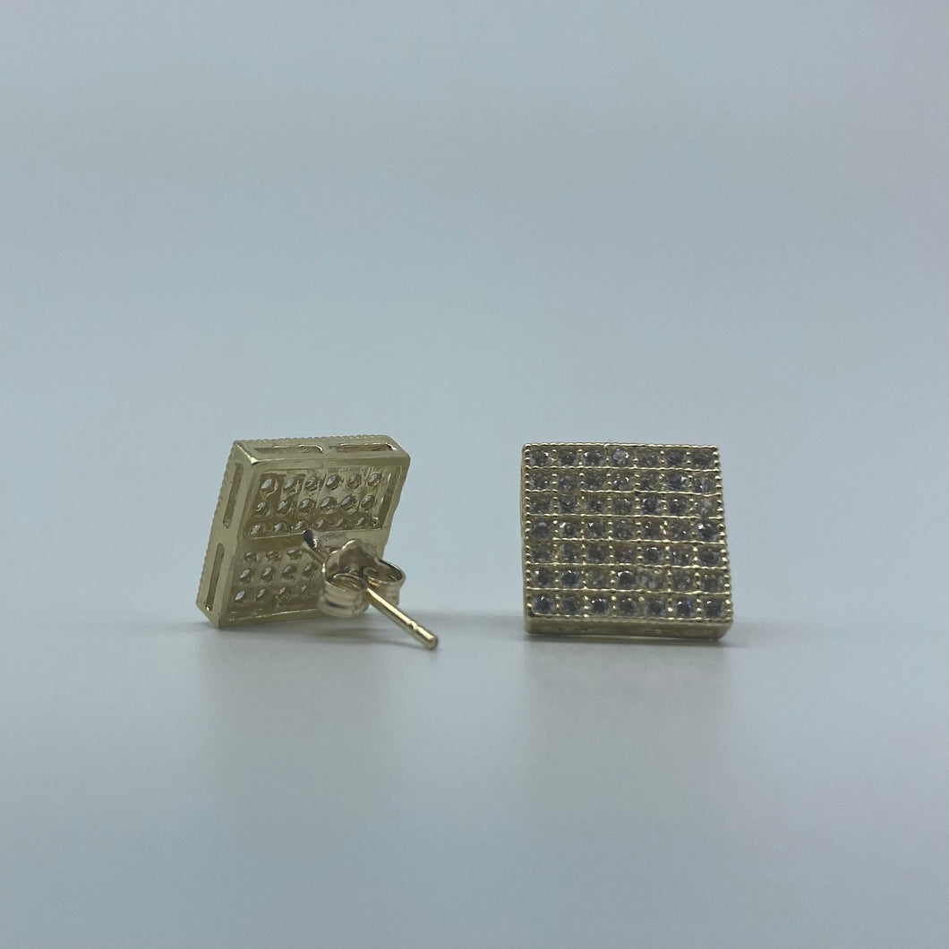 Medium 10K Gold Micro Set Studs