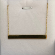 Load image into Gallery viewer, Personalized Bar Name Necklace
