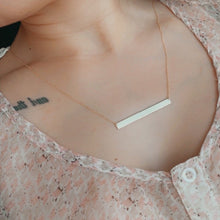 Load image into Gallery viewer, Personalized Bar Name Necklace
