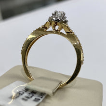 Load image into Gallery viewer, 14K Gold Diamond Bridal Ring
