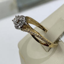 Load image into Gallery viewer, 14K Gold Diamond Bridal Ring
