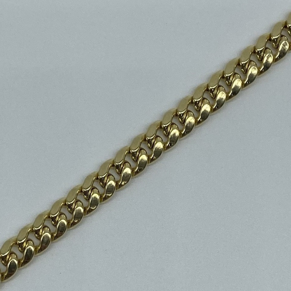 10k Gold 6 mm Miami cuban link bracelet