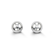 Load image into Gallery viewer, 10K/14K Classic 8 mm Ball Stud Earrings
