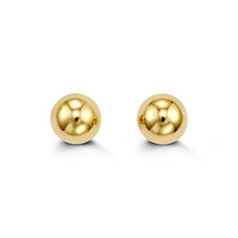 Load image into Gallery viewer, 10K/14K Classic 8 mm Ball Stud Earrings
