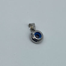 Load image into Gallery viewer, 10K White Gold Blue Eyed Evil Eye Pendant
