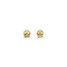 Load image into Gallery viewer, 10K/14K Classic 4 mm Ball Stud Earrings
