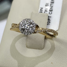 Load image into Gallery viewer, 14K Gold Diamond Bridal Ring
