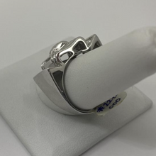 Load image into Gallery viewer, 10K White Gold Baguette Diamond Ring
