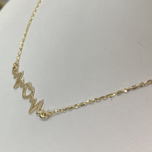 Load image into Gallery viewer, 10K Gold Heartbeat Necklace with Heart
