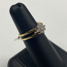 Load image into Gallery viewer, 14K Gold Reversible Diamond and Birth Stone Cocktail Ring
