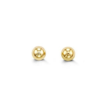 Load image into Gallery viewer, 10K/14K Classic 5 mm Ball Stud Earrings
