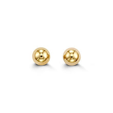 Load image into Gallery viewer, 10K/14K Classic 6 mm Ball Stud Earrings
