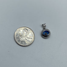 Load image into Gallery viewer, 10K White Gold Blue Eyed Evil Eye Pendant
